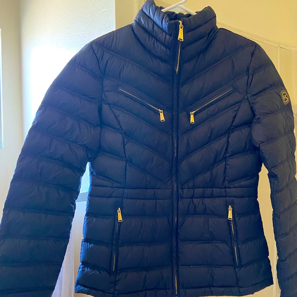 New! Michael Kors Packable Puffer Jacket - sz S